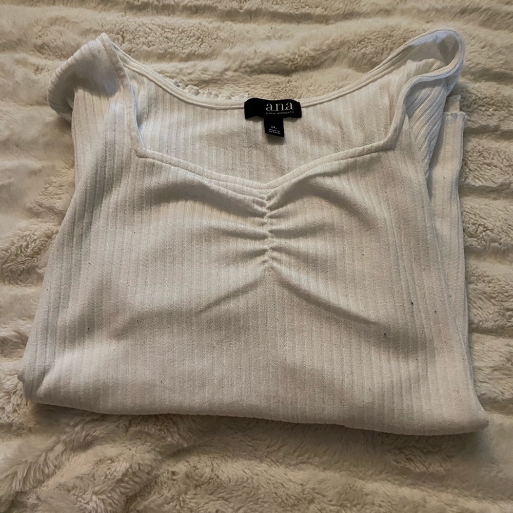 White shirt sleeve Blouse